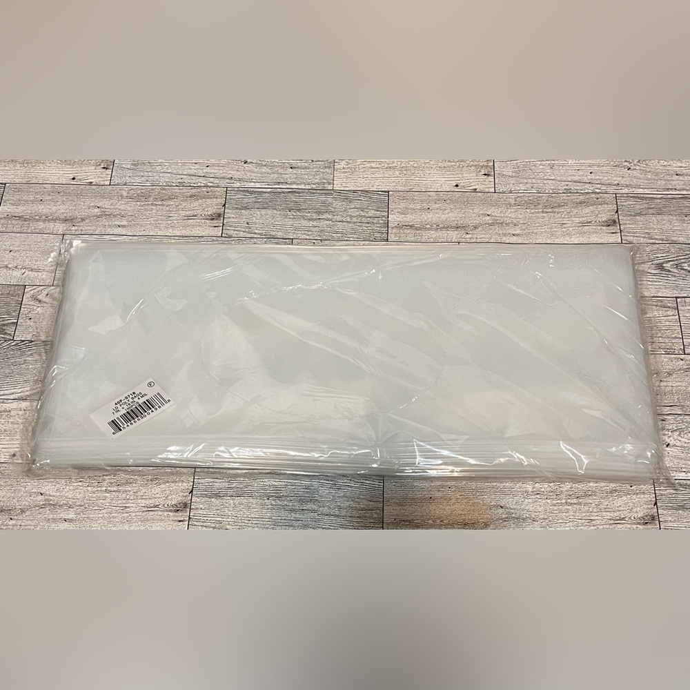 LD Poly Bags 7 Inch X 18 Inch 4 Mil - 100 Pcs